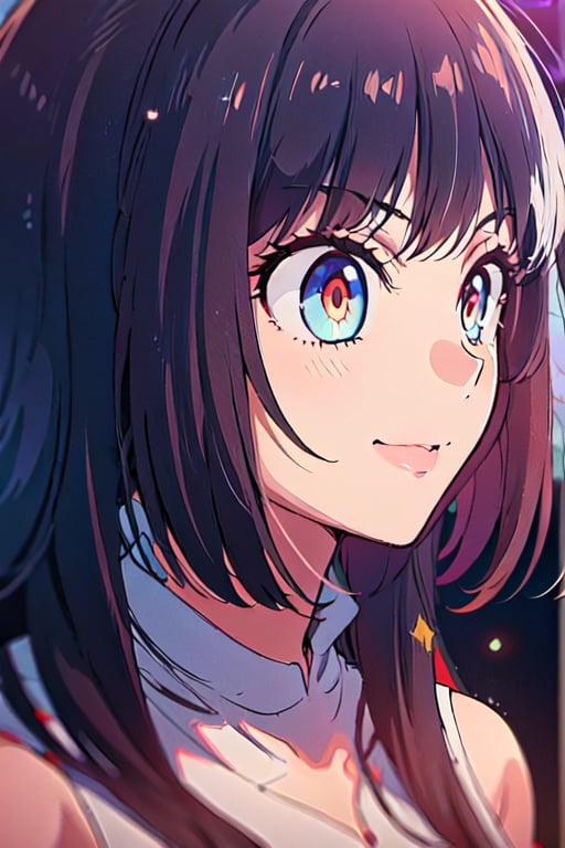   Topaz_(Honkai: Star Rail), detailed cg, anime picture, anime_screencap, chromatic_background, depth of field, blurry_background,1girl, solo ,black-hair, best_quality, high_resolutionm, Detailedface, colorized, look, red hair tips, japanese_clothes, room background, beatifull_eyes, perfect_skin, full_body, 