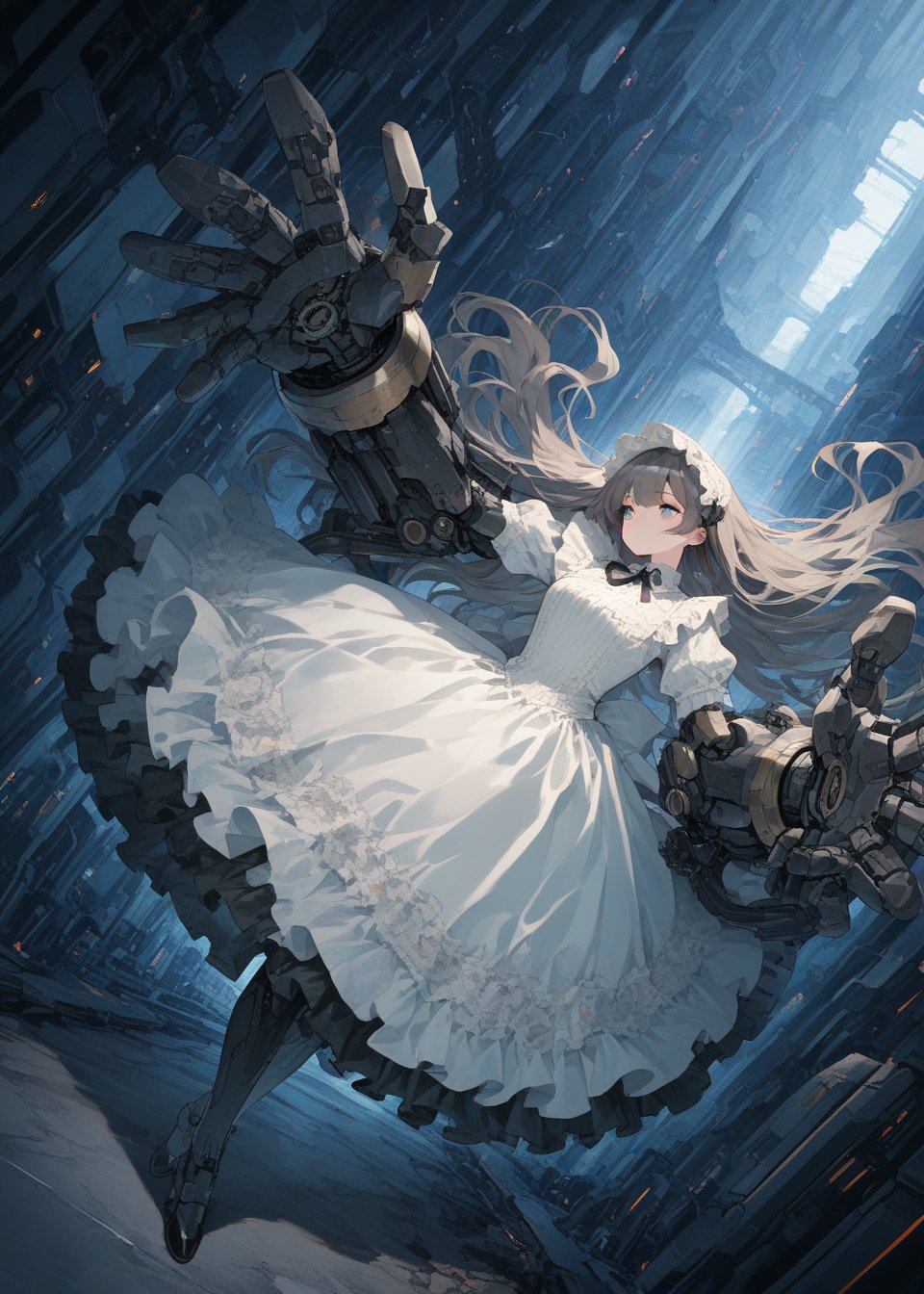1girl,  solo,  long hair by otameshi on Tensor.Art