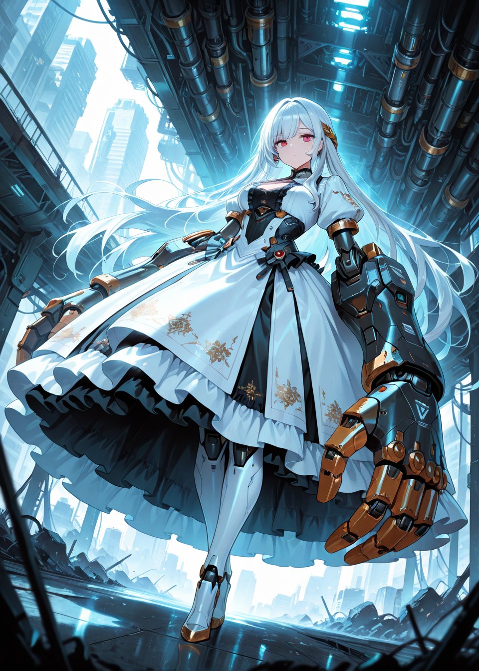 1girl,  solo,  long hair by otameshi on Tensor.Art