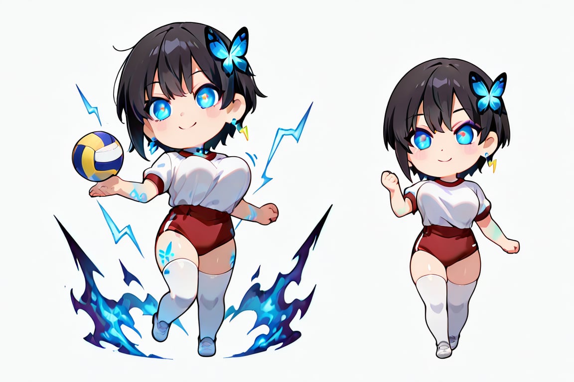 SmokeyAura,  Smoke buruma Anime illustration,  sticker by らび@kiyoka_succubus on Tensor.Art