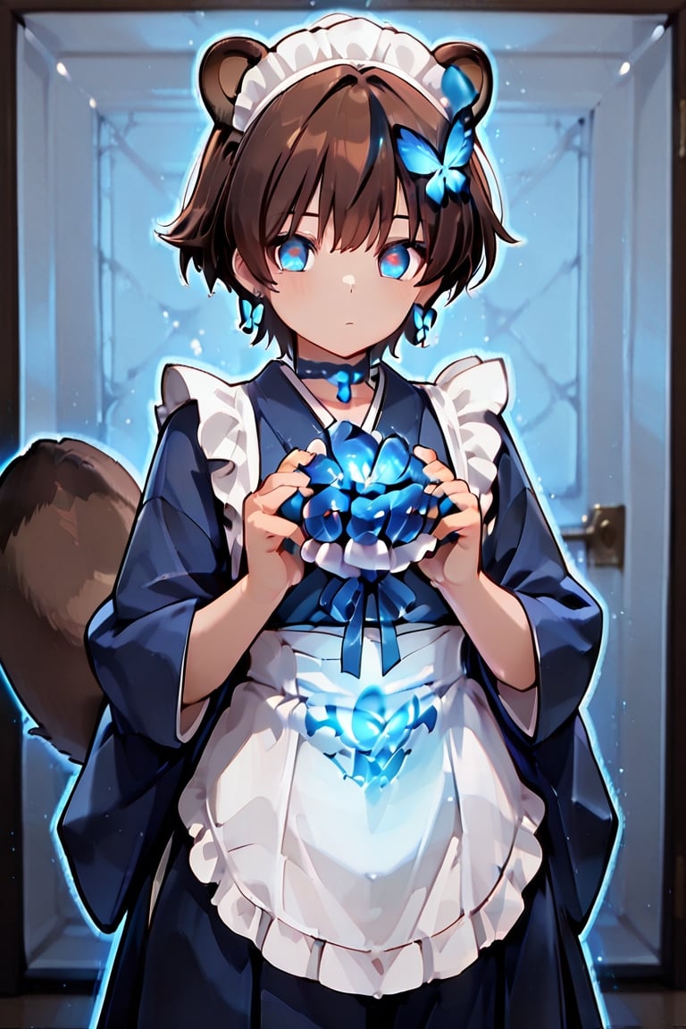 ((kiyoka_kun)Very short hair,  Boyish,  blue eyes by らび@kiyoka_succubus on Tensor.Art
