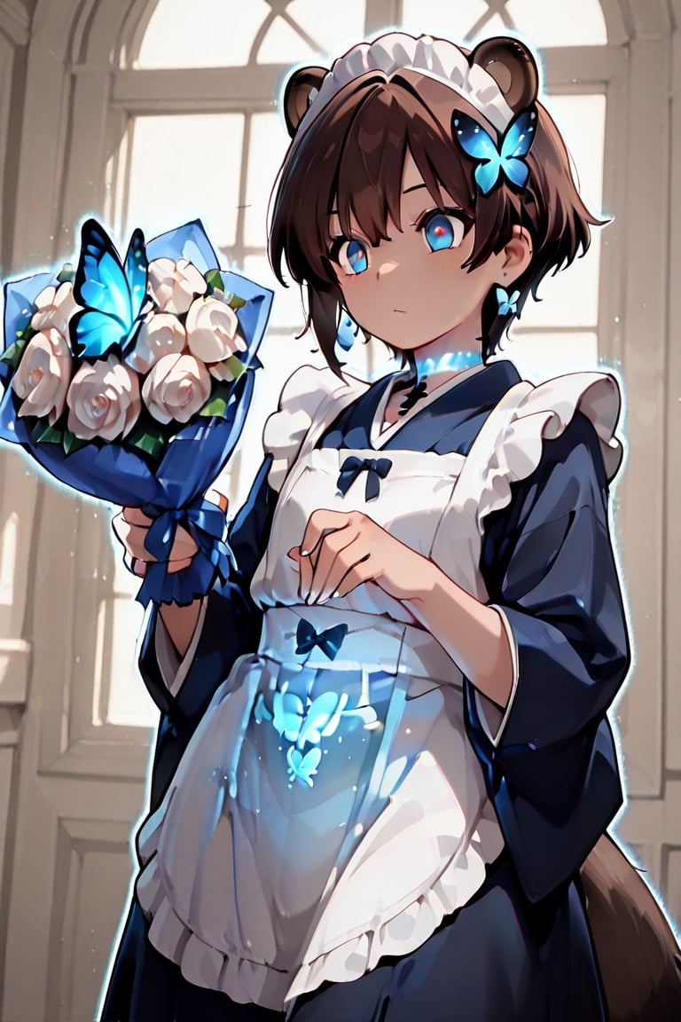 ((kiyoka_kun)Very short hair,  Boyish,  blue eyes by らび@kiyoka_succubus on Tensor.Art