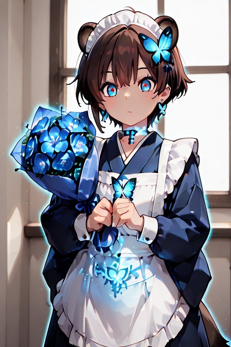 ((kiyoka_kun)Very short hair,  Boyish,  blue eyes by らび@kiyoka_succubus on Tensor.Art