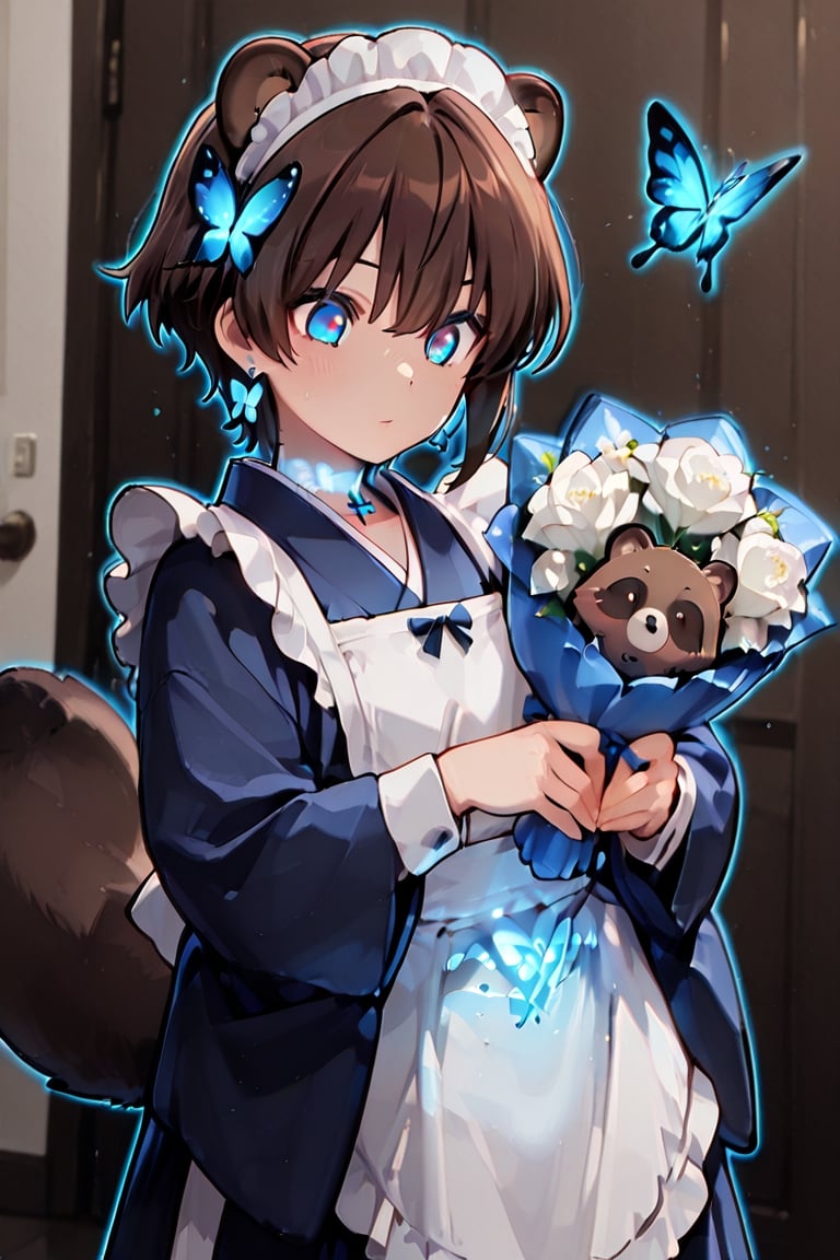 ((kiyoka_kun)Very short hair,  Boyish,  blue eyes by らび@kiyoka_succubus on Tensor.Art