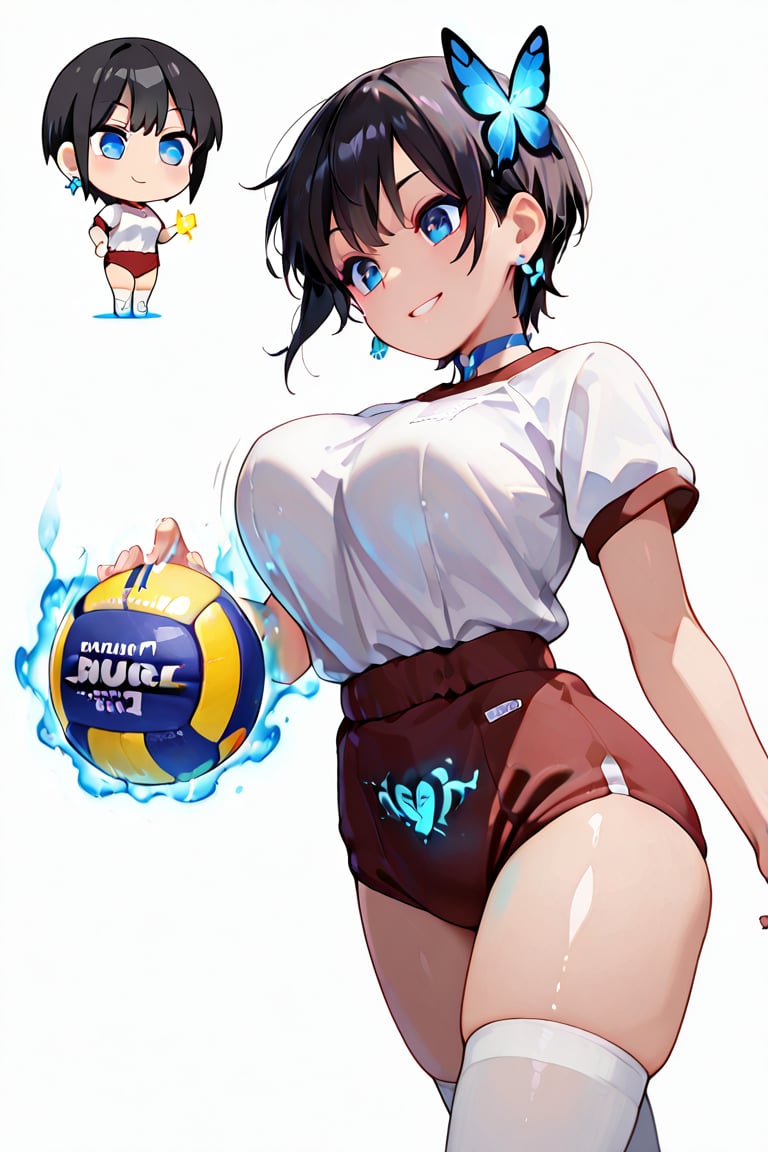 SmokeyAura,  Smoke buruma (Anime illustration,  sticker by らび@kiyoka_succubus on Tensor.Art