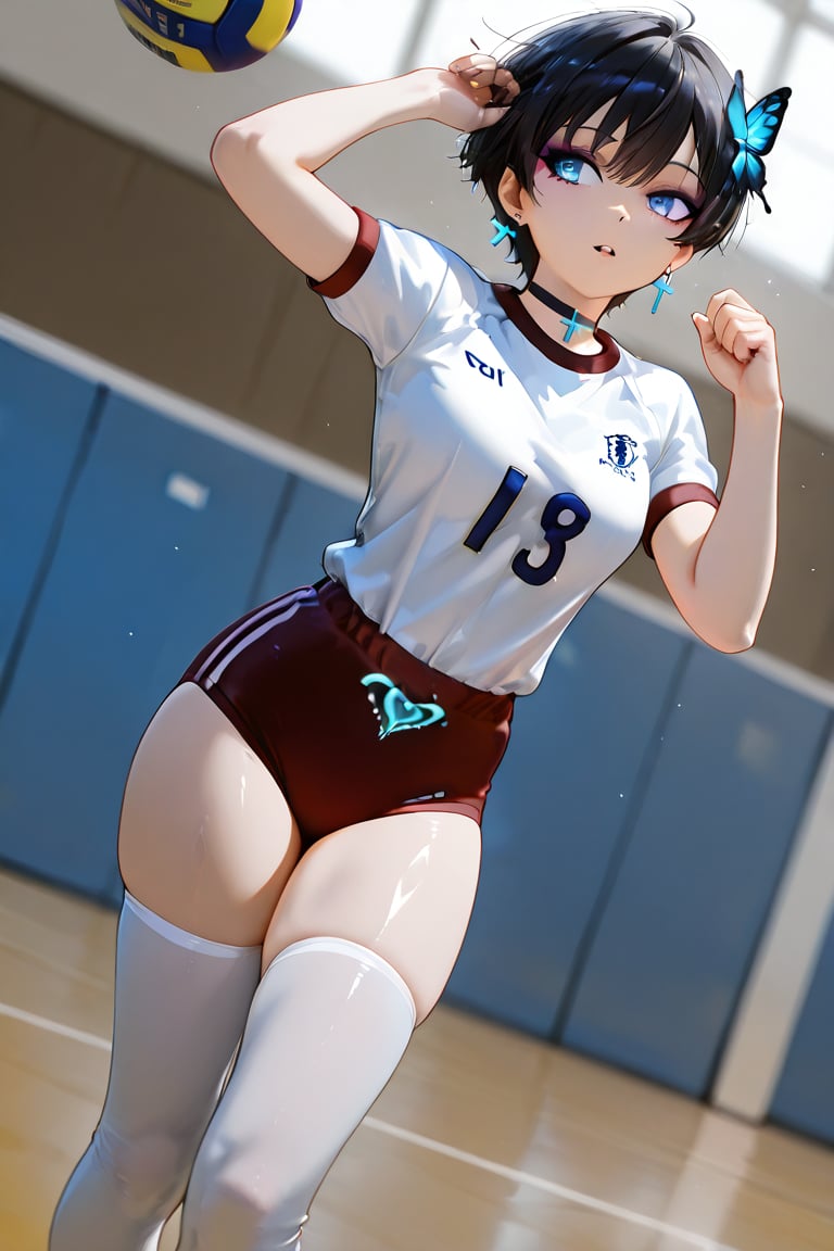 /Nonsense Volleyball uniform & buruma ,  volleyball,  volleyball uniform (masterpiece) by らび@kiyoka_succubus on Tensor.Art