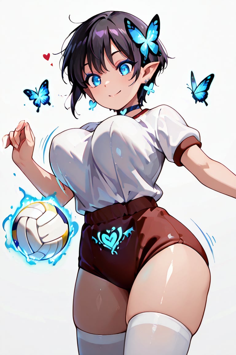 SmokeyAura,  Smoke buruma Anime illustration,  sticker by らび@kiyoka_succubus on Tensor.Art