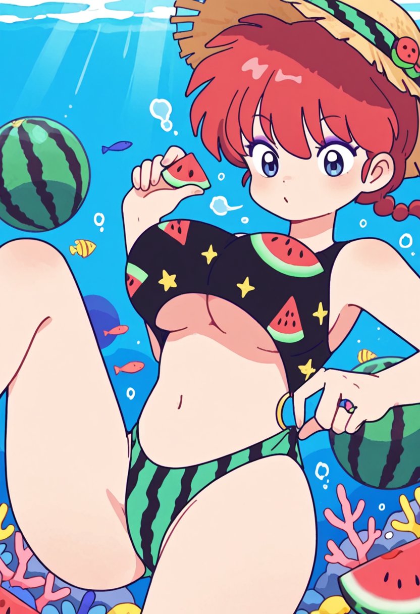 Dynamic movement,  legs out of frame,  buttocks visible through thighs by らび@kiyoka_succubus on Tensor.Art