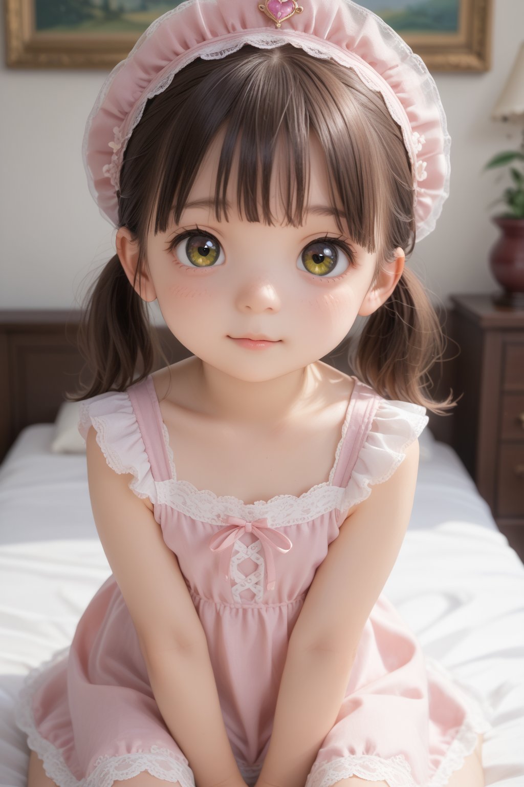 score_7_up, masterpiece,best quality, high details, ultra Sharp,looking_at_viewer,(1girl),(loli), cute , 