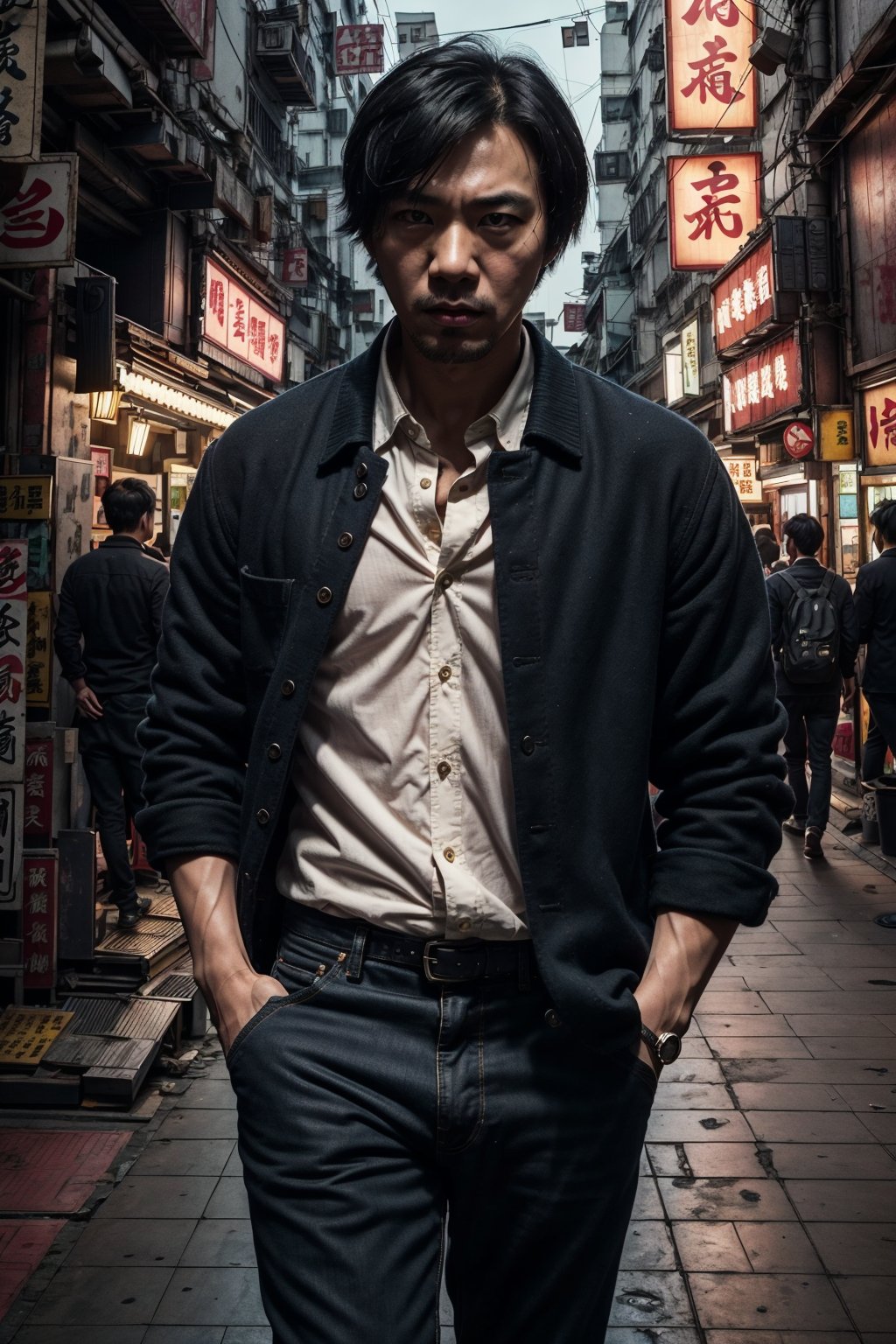 1man,  close up photo,  ((male)) by Chin-Chow on Tensor.Art