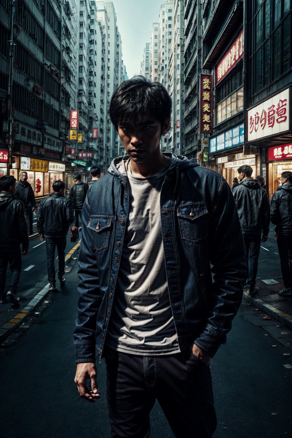 1man,  ((male)),  looking at viewer by Chin-Chow on Tensor.Art