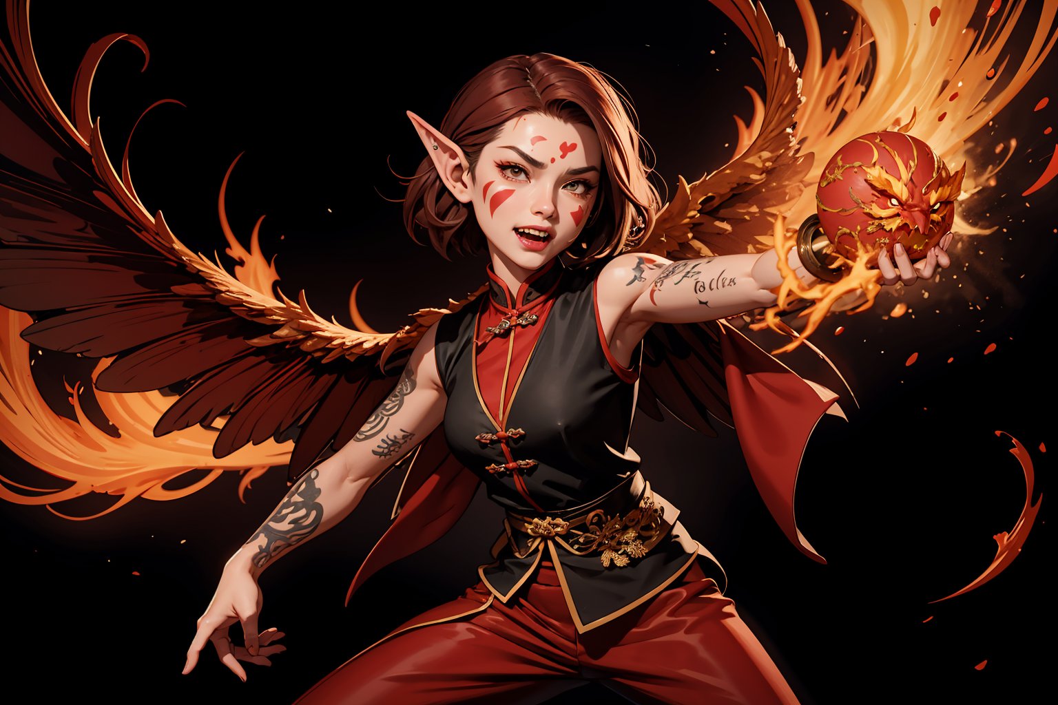 Chinese mythology,  solo,  1female by 108starrole on Tensor.Art