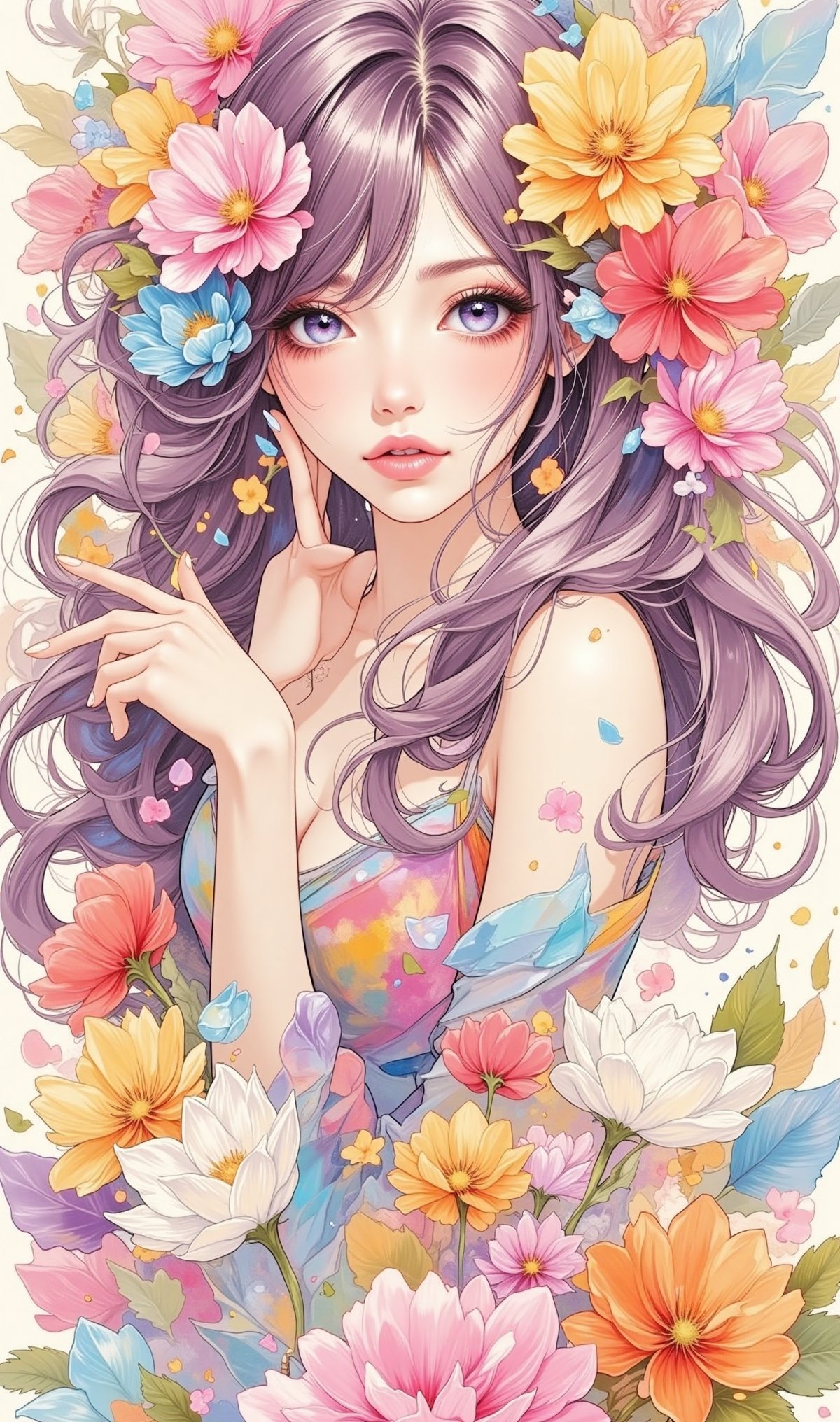 Realistic style,  watercolor,  acrylic rendering by user_kk5566 on Tensor.Art