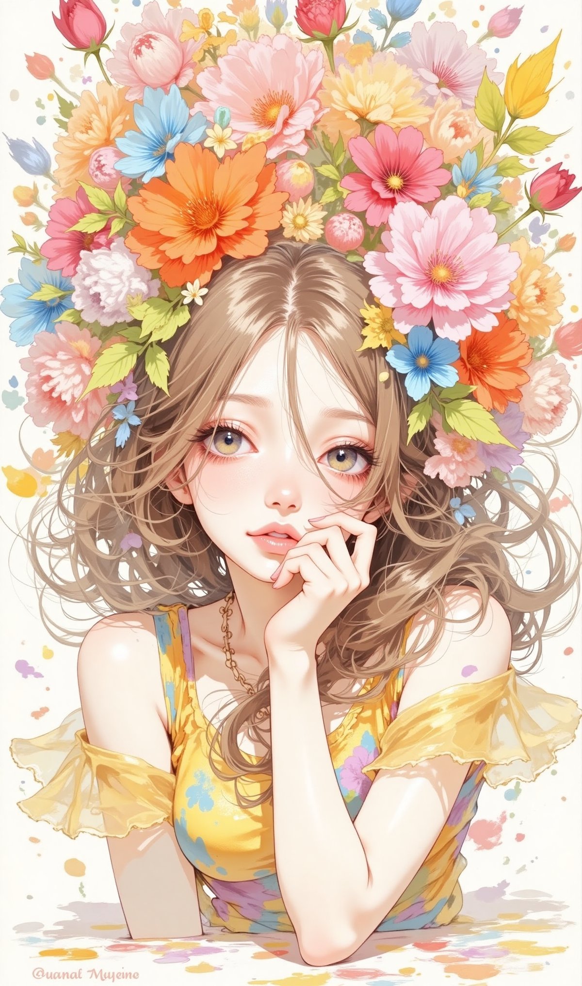 Realistic style,  watercolor,  acrylic rendering by user_kk5566 on Tensor.Art