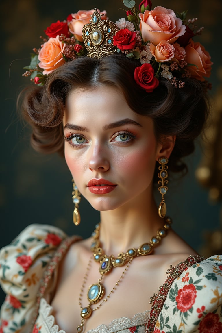 Rococo fashion and makeup for women celebrated opulence,  femininity,  and a departure from the formal and structured styl...