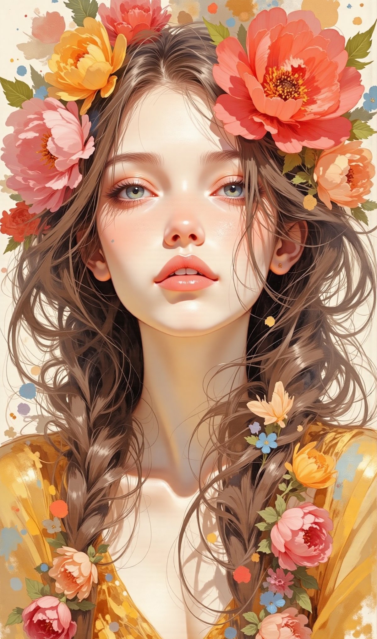 Realistic style,  watercolor,  acrylic rendering by Medlinyelle on Tensor.Art