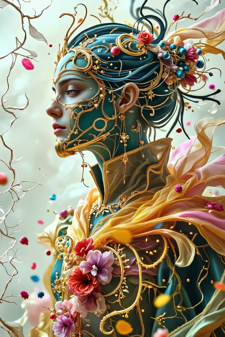 (best quality, 8K, highres, masterpiece), Moon Knight, (Male), Marc Spector, Marvel Comics. Set against a backdrop of vintage cracked paper, this piece becomes a dynamic and unusual exploration of color and form. ultra-detailed, double exposure imagery that merges the ethereal, surreal styles of Natalia Drepina and Brooke Shaden with a vibrant, colorful twist. 