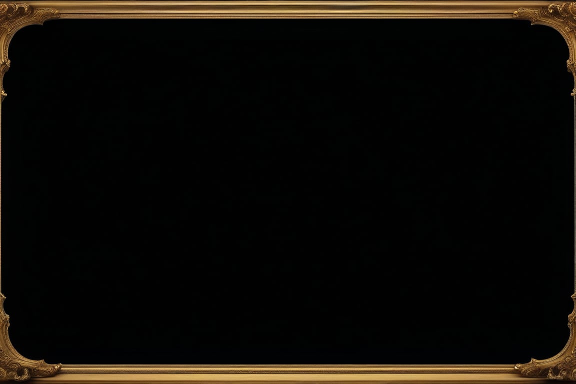 (classic art frame),(mythology story picture),black ground