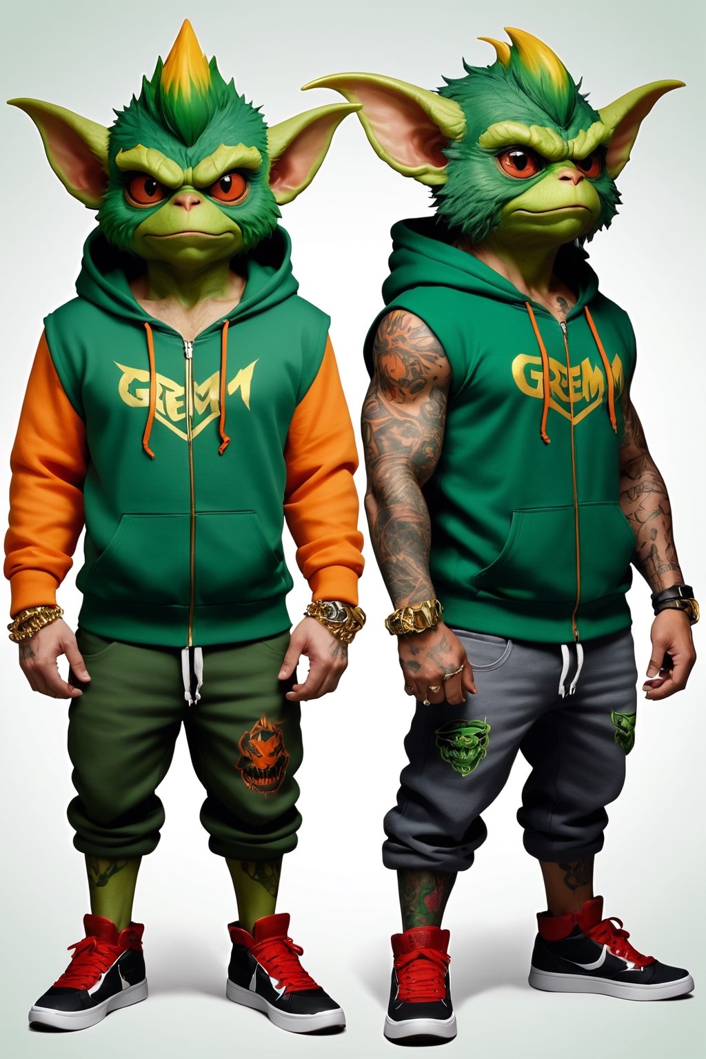 ((3 Full body’s)),  Gremlins,  Mean Gremlin by Digital Gremlin  on Tensor.Art