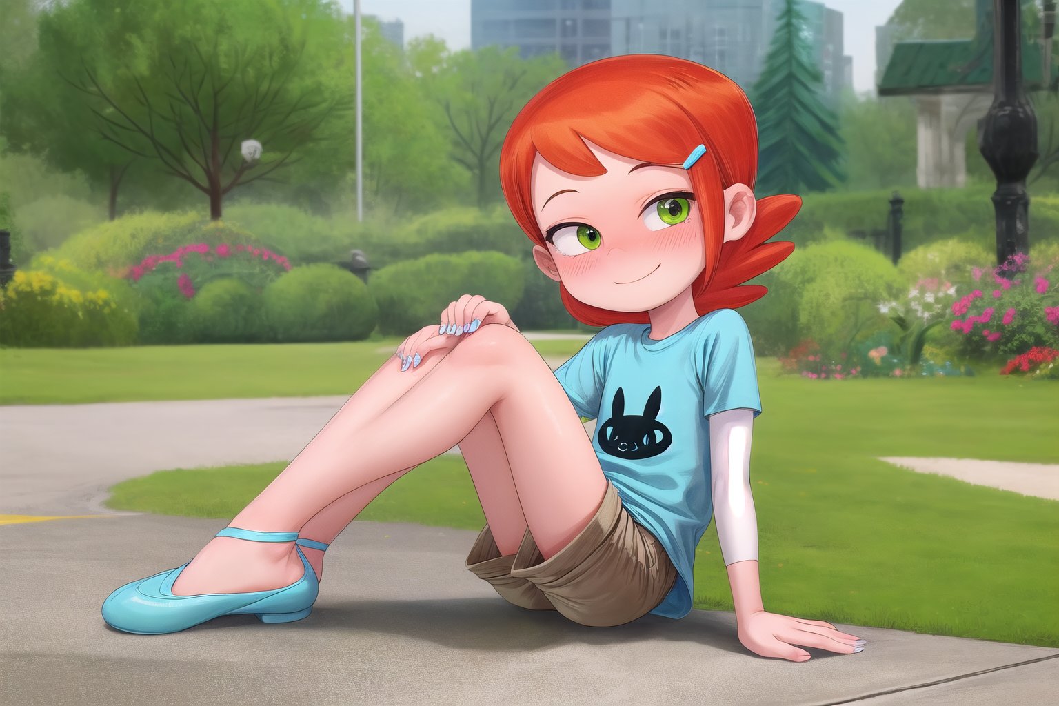 Gwen,  looking at camera,  1girl by user_719504281887104905 on Tensor.Art