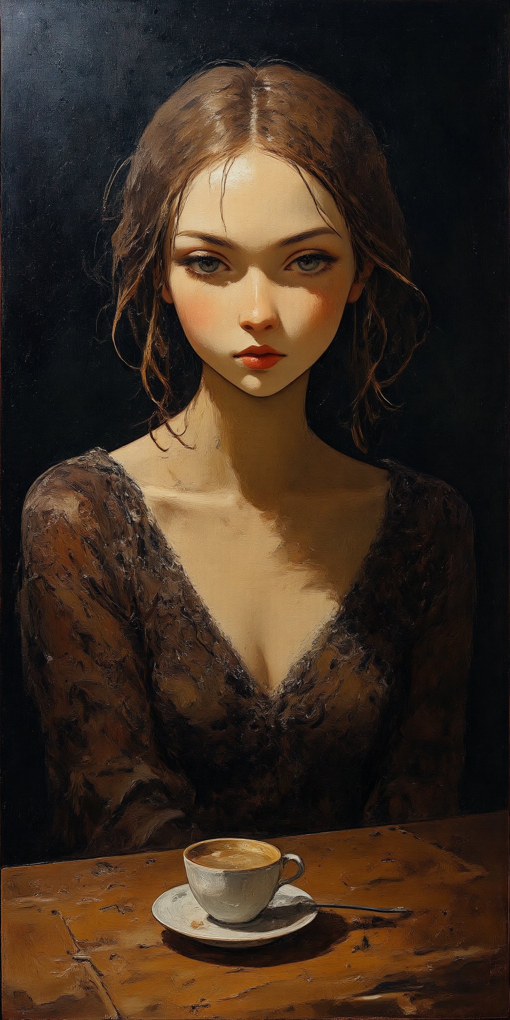 "modern_portraiture_style,  masterpiece,  drop_shadow by Civet154 on Tensor.Art