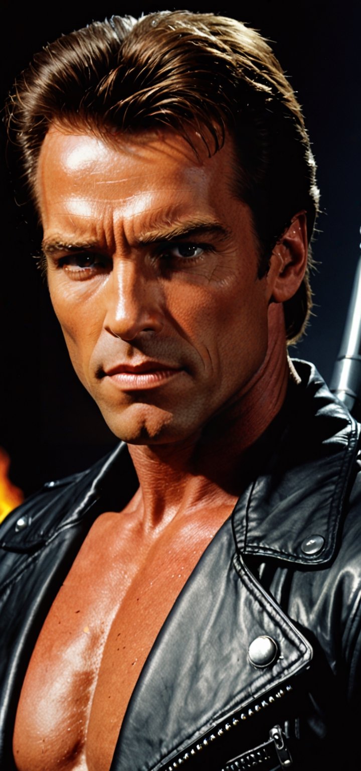 The Terminator, T-800, Arnold Schwarzenegger in the 80s