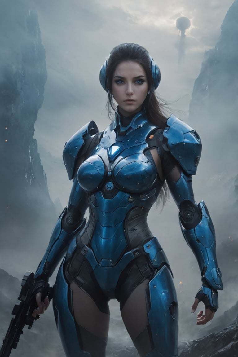 2 girls,  looking around,  weapons at the ready by Avis on Tensor.Art