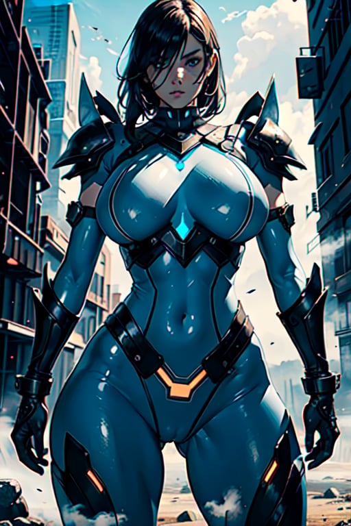 1 girl,  looking around,  weapon at the ready by Avis on Tensor.Art