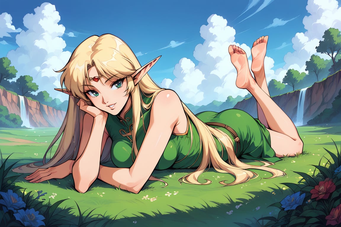 1girl,  long hair,  blonde hair by Wingo on Tensor.Art