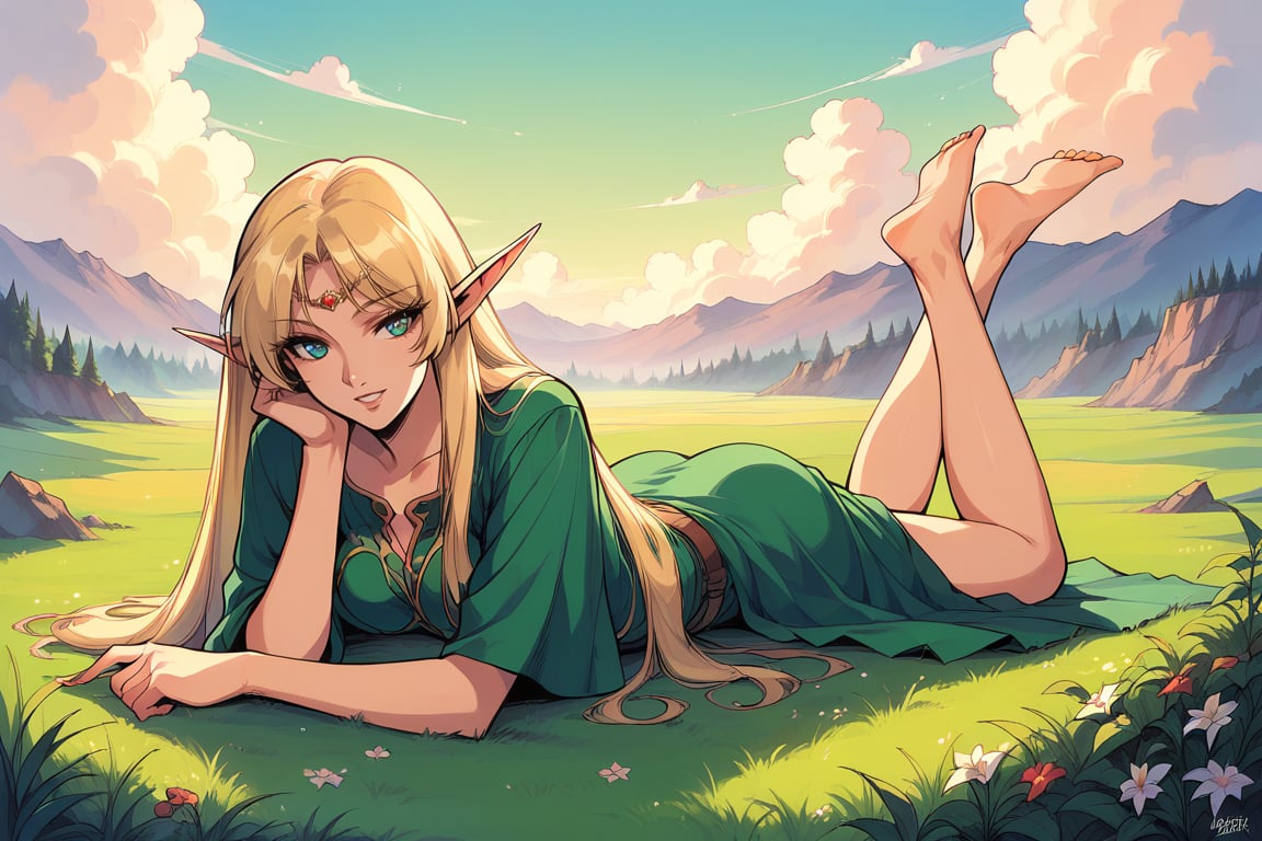 1girl,  long hair,  blonde hair by Wingo on Tensor.Art
