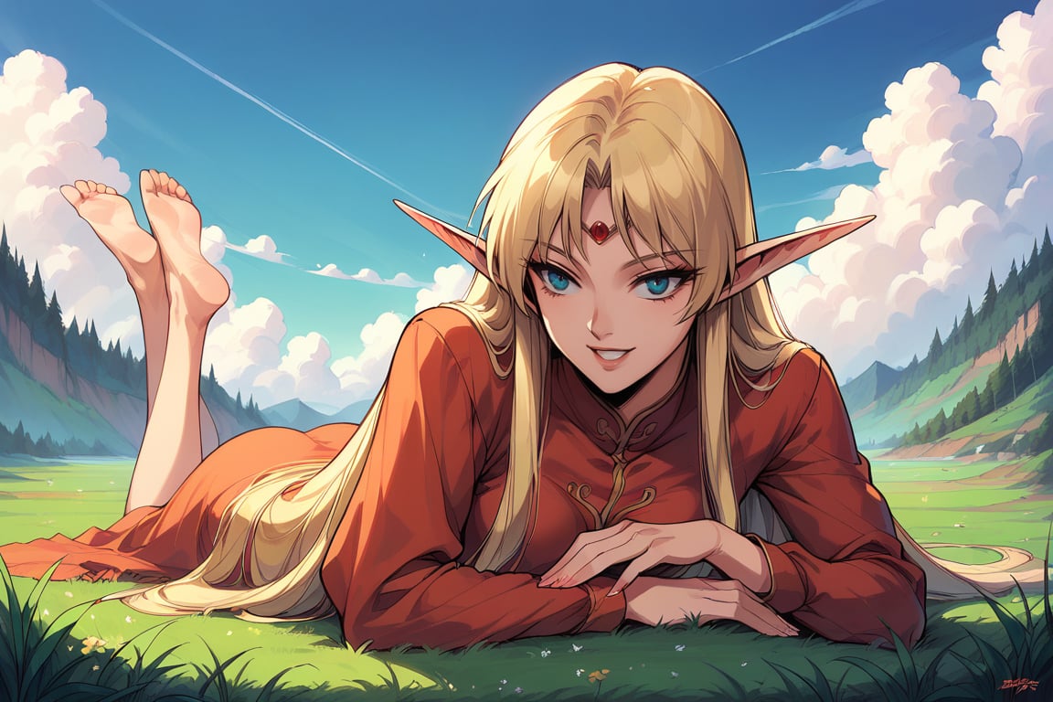 1girl,  long hair,  blonde hair by Wingo on Tensor.Art