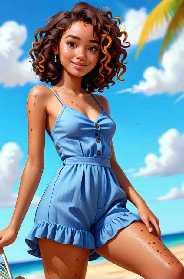 Clean Cartoon-brushstrokes Painting,  crisp,  simple by A. Iris on Tensor.Art