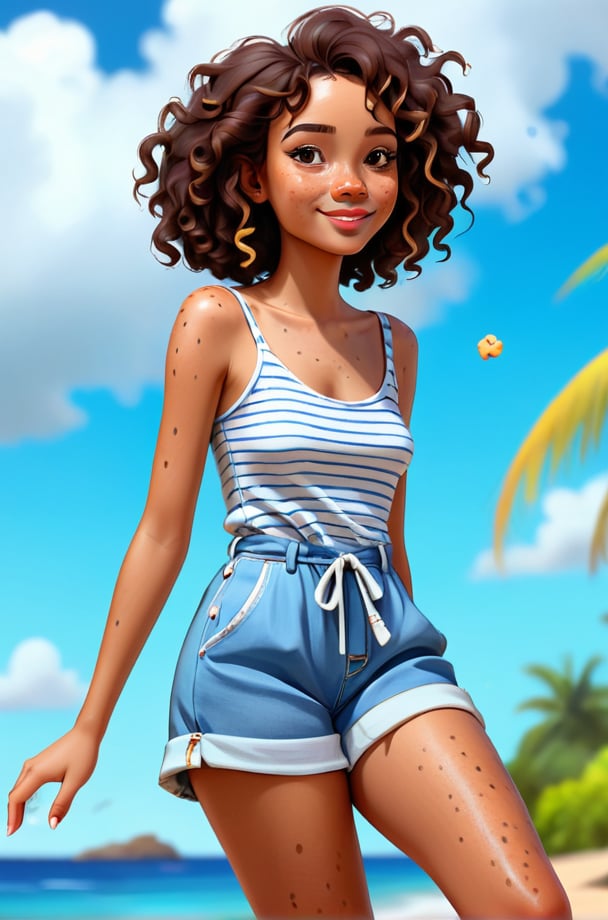 Clean Cartoon-brushstrokes Painting,  crisp,  simple by A. Iris on Tensor.Art