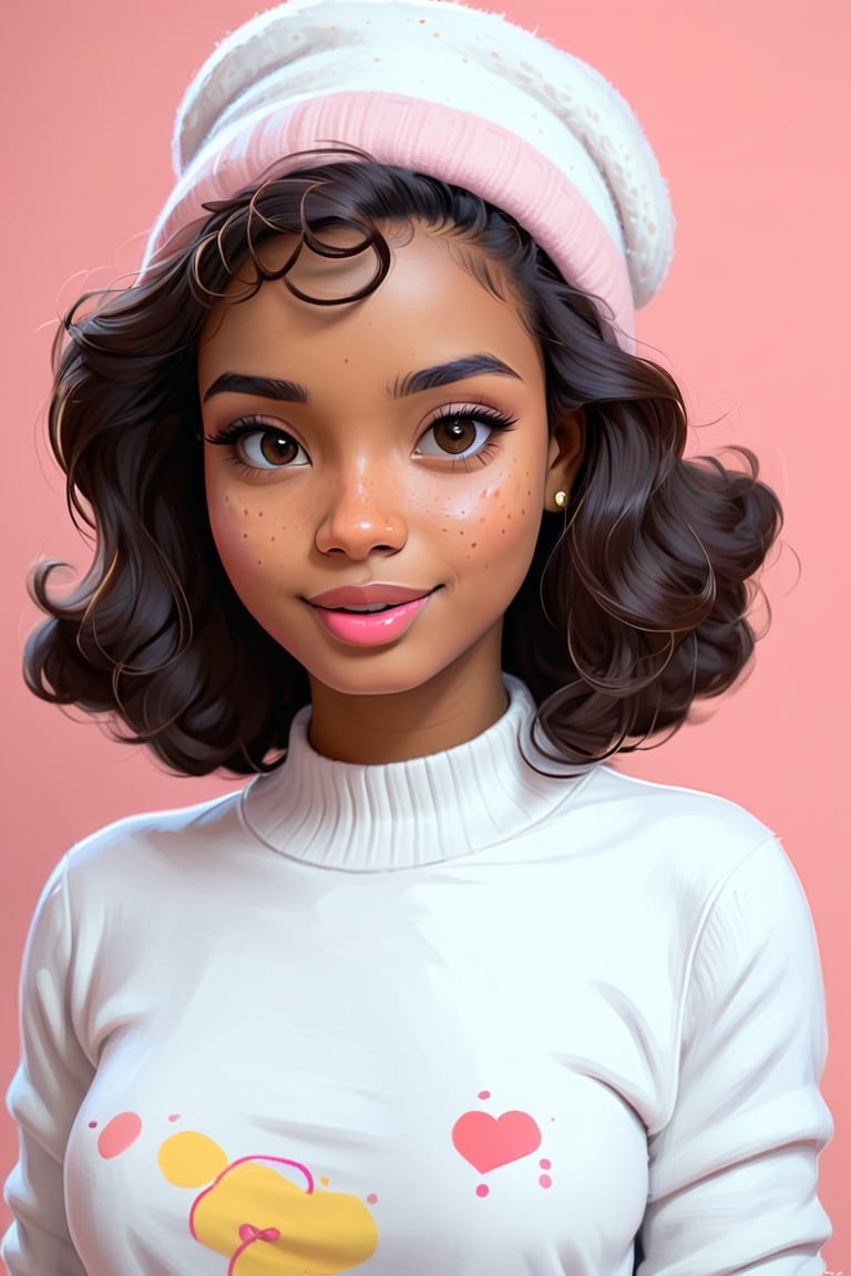 Clean Cartoon-brushstrokes Painting,  crisp,  simple by A. Iris on Tensor.Art