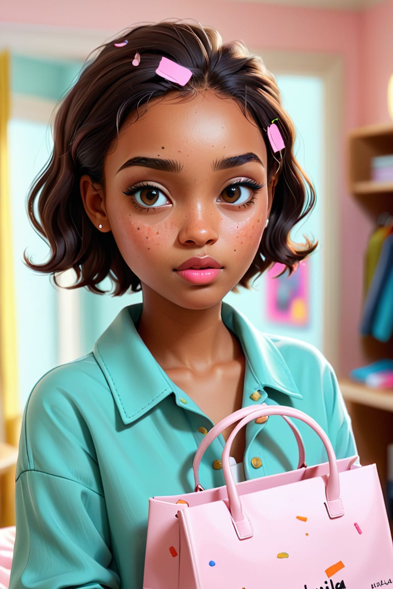 Clean Cartoon-brushstrokes Painting,  crisp,  simple by A. Iris on Tensor.Art