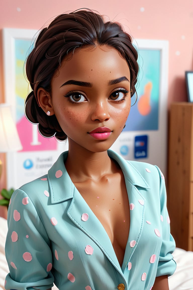 Clean Cartoon-brushstrokes Painting,  crisp,  simple by A. Iris on Tensor.Art