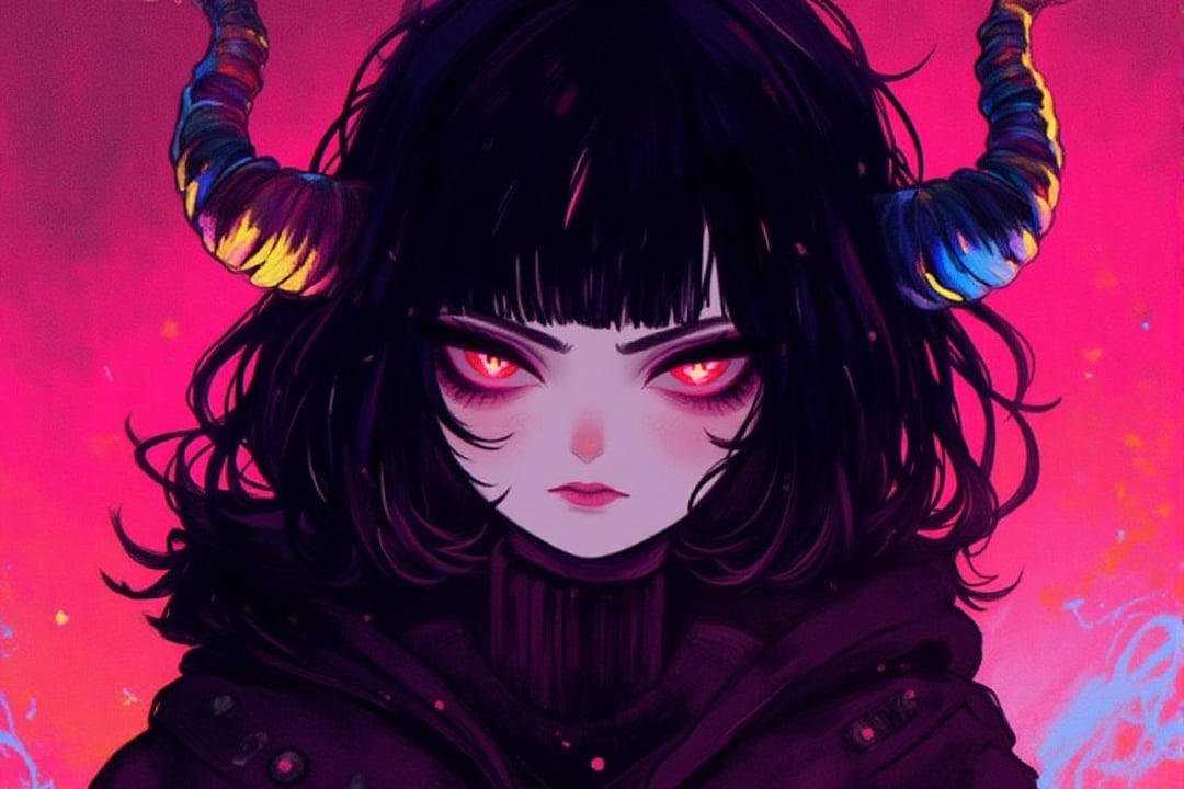 1girl,  portrait,  goth by TuKo on Tensor.Art