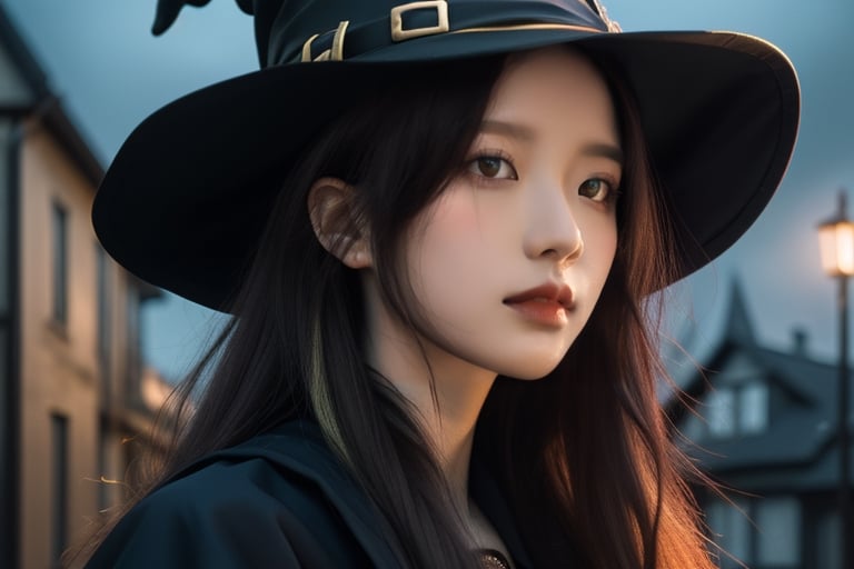 Red eyes, evil, golden, shiny, gold hair,High detailed ,midjourney,perfecteyes,Color magic,urban techwear,hmochako,better witch,witch, witch,Long hair,free style,horror (theme),Multiple people,YAMATO