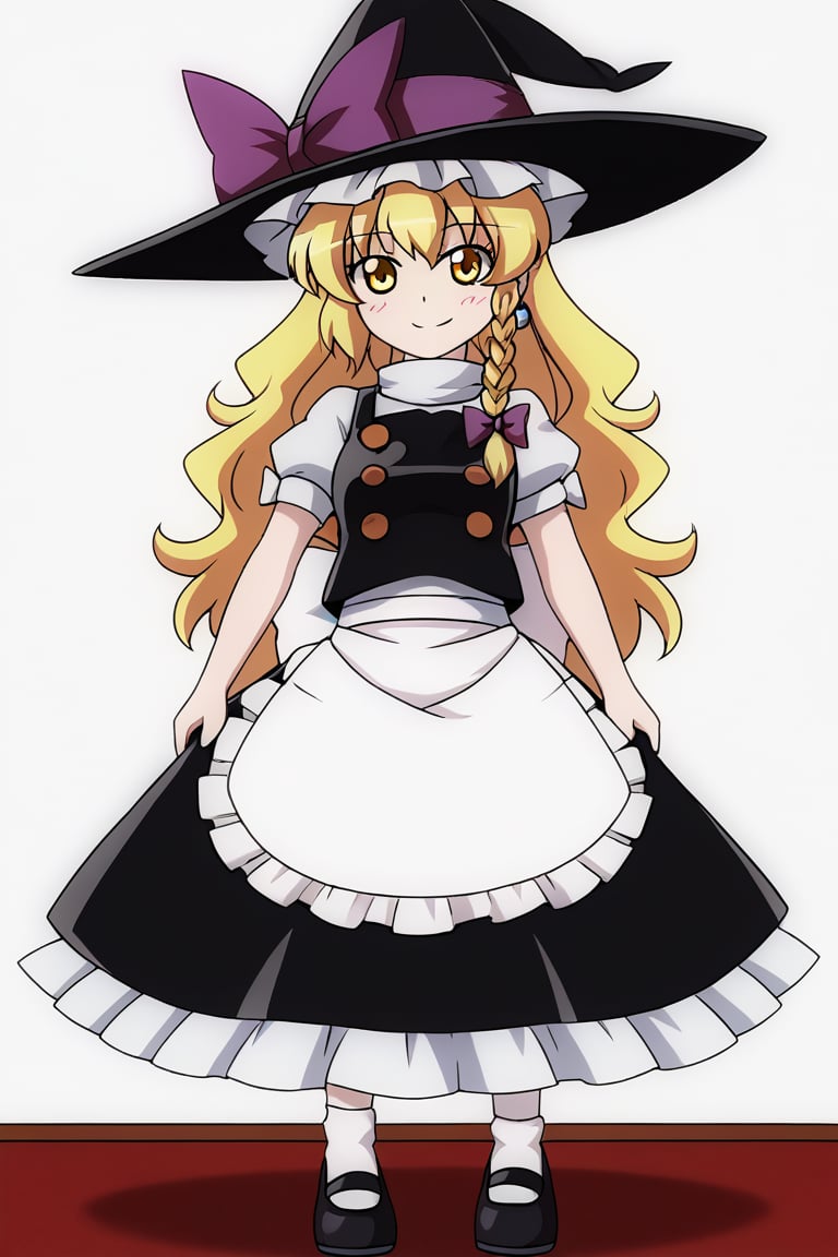 master piece, best quality, highly detailed, ultra detailed, more detail XL, extremely detailed CG unity 8k wallpaper,  
1 girl, touhou project,(((kirisame marisa))), Marisa,KIRISAMEMARISACOSPLAY,KIRISAME MARISA \(COSPLAY\),APRON, BLACK DRESS, BLACK HAT,BLACK VEST, DRESS, EARRINGS,FRILLED DRESS, FRILLS, GREEN BOW, HAT,JEWELRY, MAID APRON, SHIRT,SHORT SLEEVES, VEST, WHITE APRON,WHITE BOW, WHITE SHIRT, WITCH HAT,YIN YANG, YIN YANG ORB