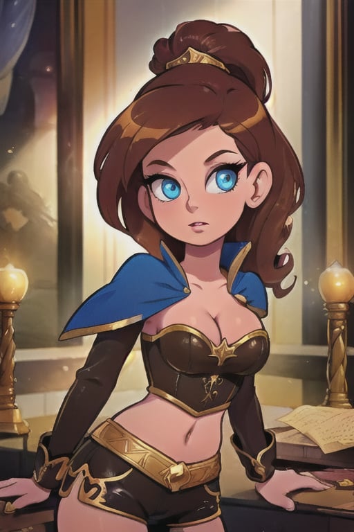 Elegantism,  opulent medieval fantasy scene,  full portrait of a woman by user_727369470812620406 on Tensor.Art