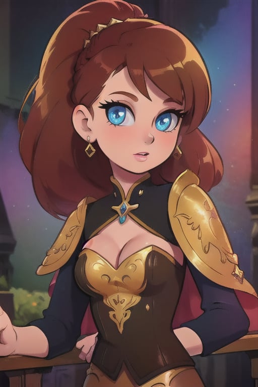 Elegantism,  opulent medieval fantasy scene,  full portrait of a woman by user_727369470812620406 on Tensor.Art