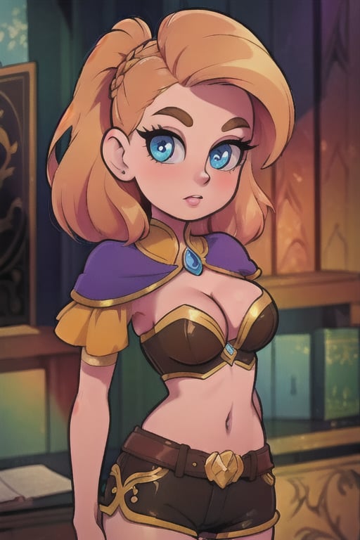 Elegantism,  opulent medieval fantasy scene,  full portrait of a woman by user_727369470812620406 on Tensor.Art