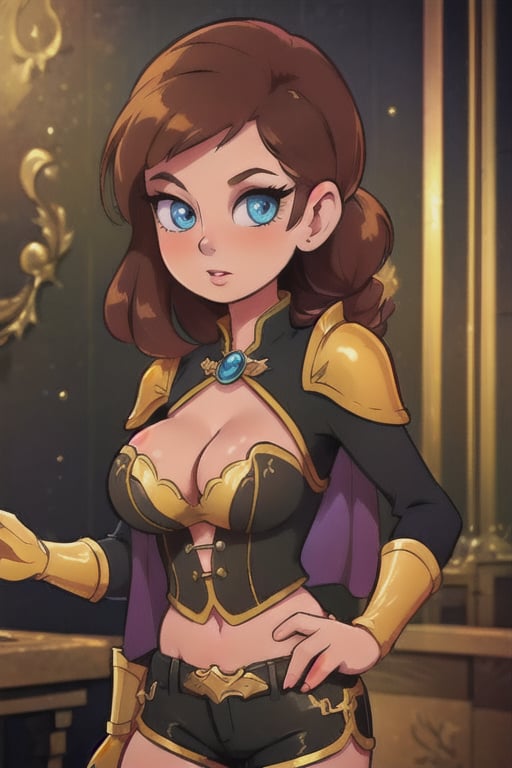 Elegantism,  opulent medieval fantasy scene,  full portrait of a woman by user_727369470812620406 on Tensor.Art