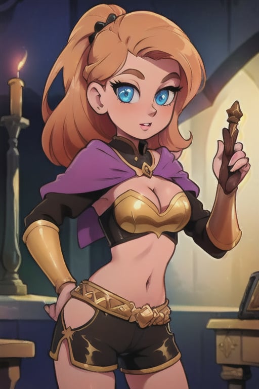 Elegantism,  opulent medieval fantasy scene,  full portrait of a woman by user_727369470812620406 on Tensor.Art