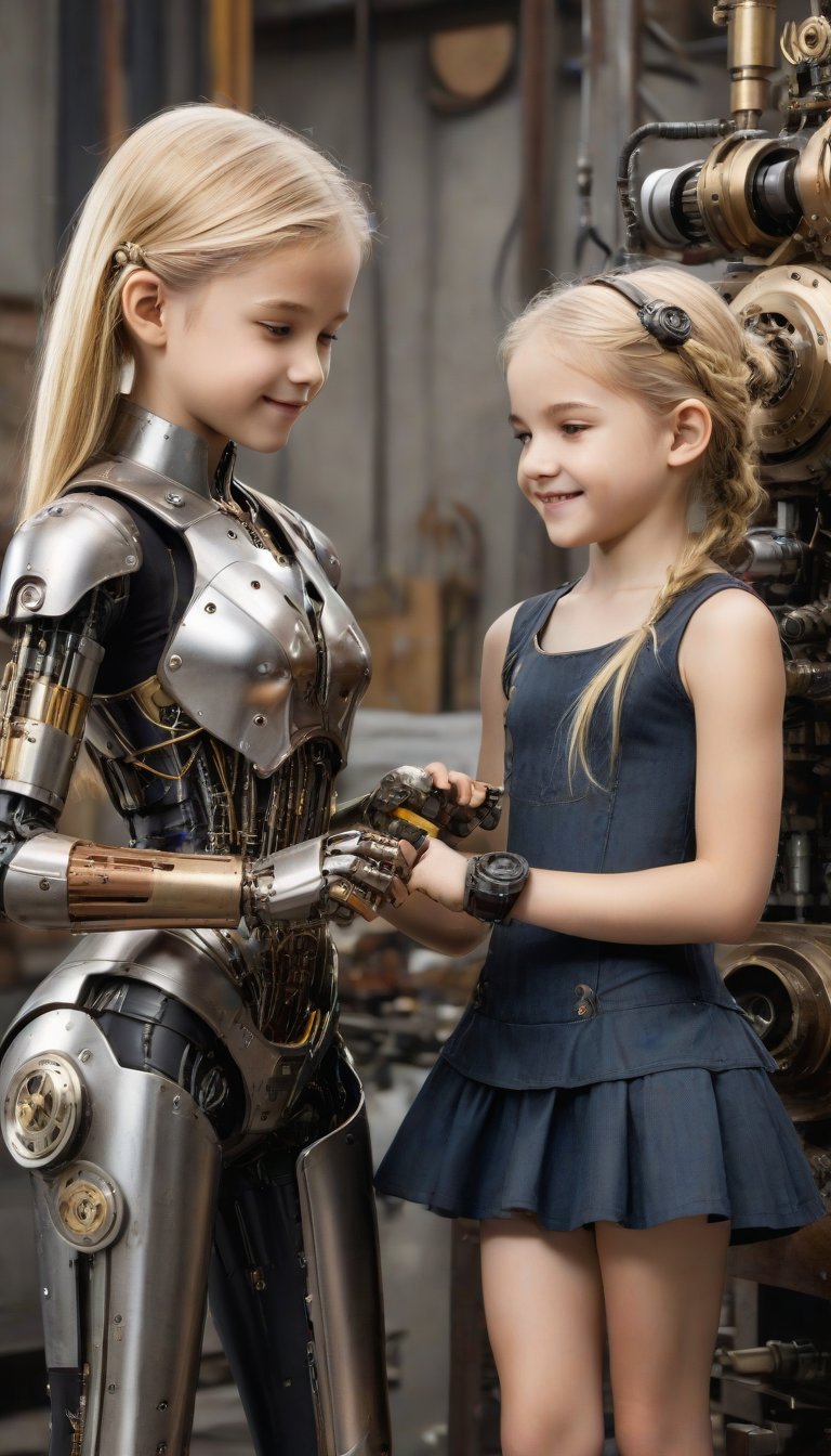 little_girl 10-year-old,  slim body, by user_727474714691445756 on Tensor.Art
