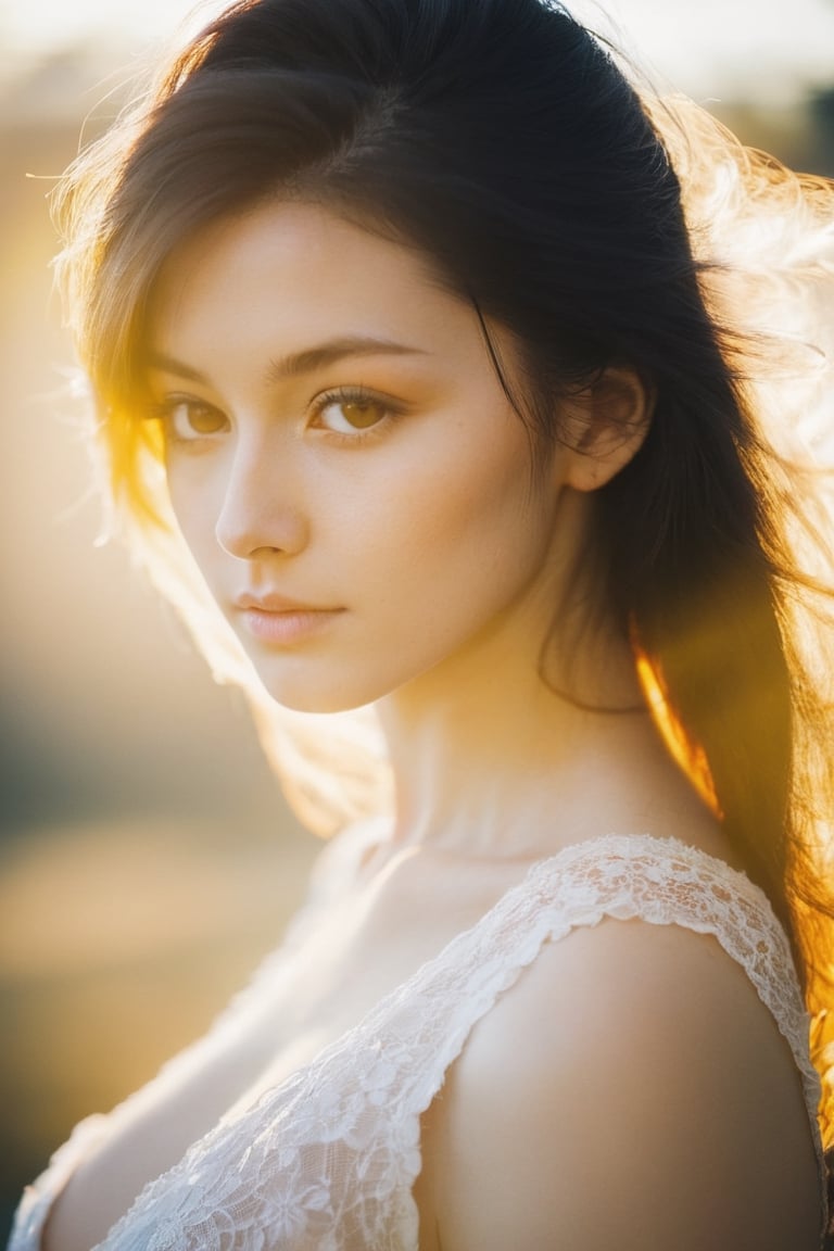 xxmix_girl,portrait of a woman,soft light,sunshine,xxmix girl woman