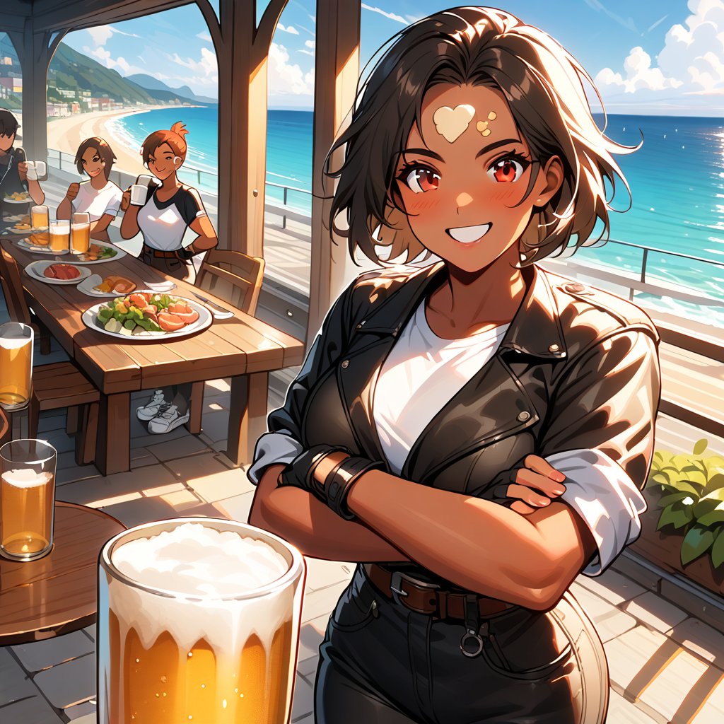 1,  Female,  short hair by KUSANAGI on Tensor.Art