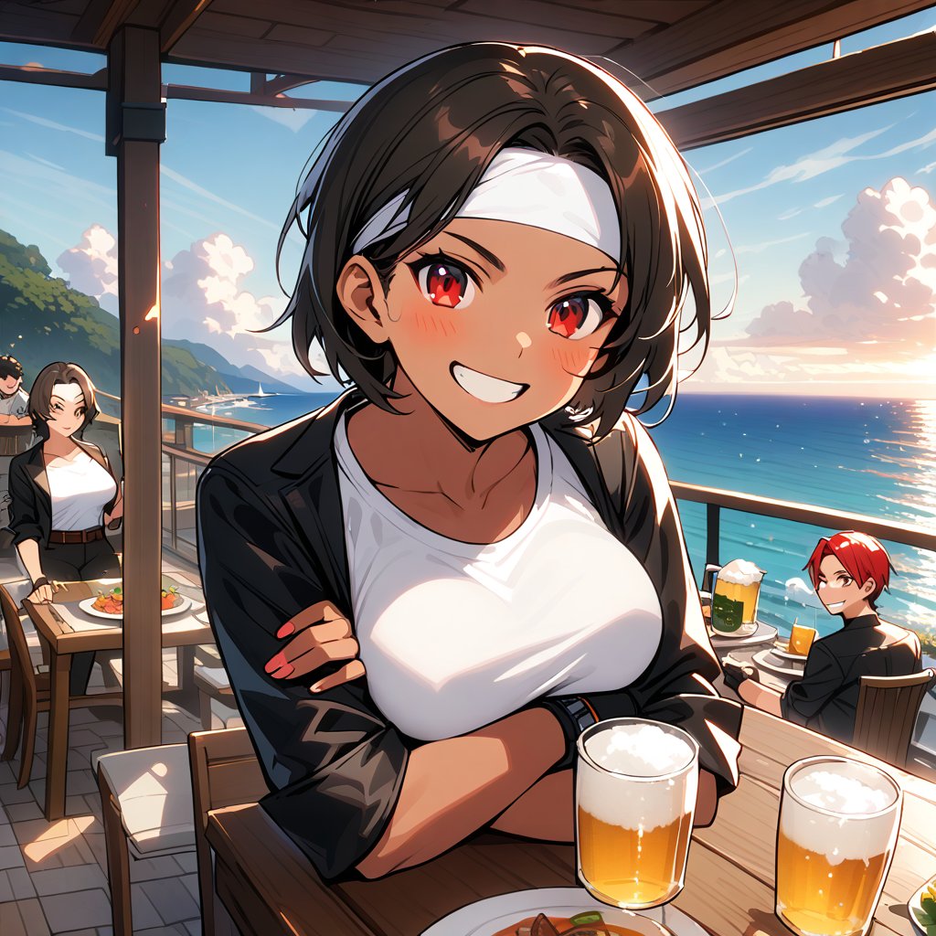 1,  Female,  Short hair by KUSANAGI on Tensor.Art