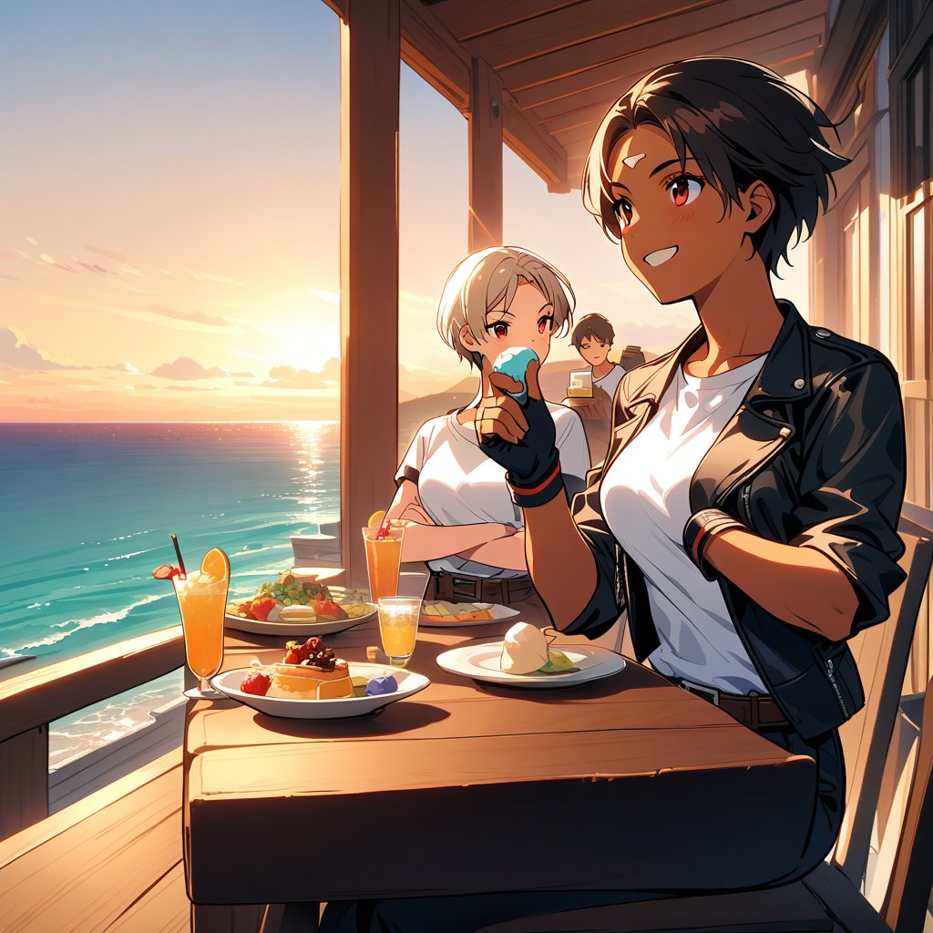 1,  Female,  Short hair by KUSANAGI on Tensor.Art