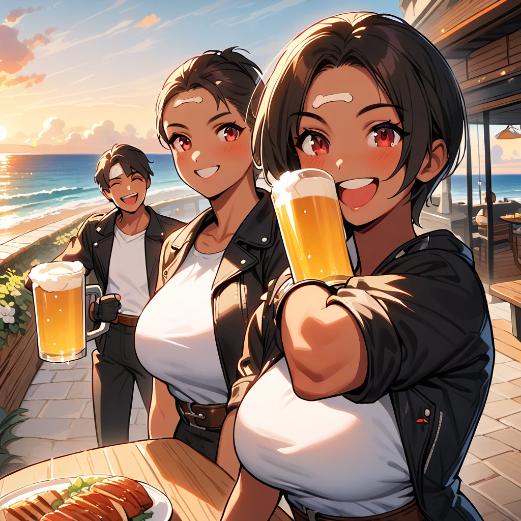 1,  Female,  short hair by KUSANAGI on Tensor.Art